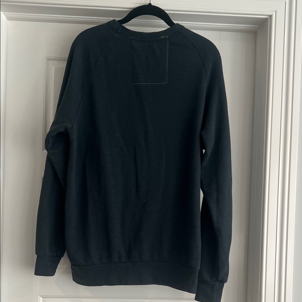 Aviator Nation charcoal gray Crewneck with Vibrant Logo - Picture 3 of 3